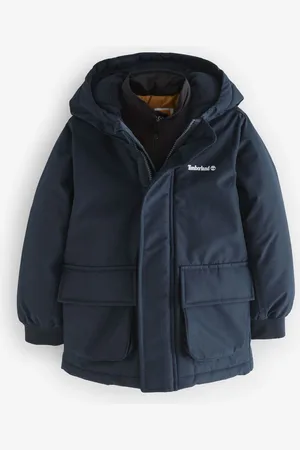 Timberland 3-in-1 Padded Black Coat4 lat (104 cm)