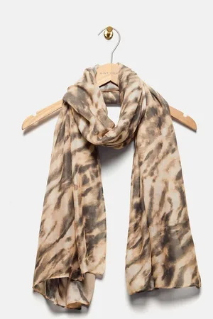 mint&berry Animal Print Lightweight ScarfJeden