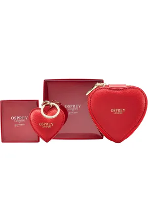 Osprey The Tilly Heart Leather Trinket and Keyring Gift SetJeden