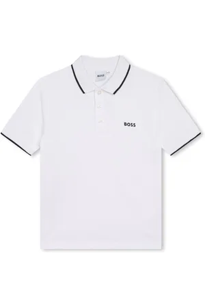 HUGO BOSS Koszulka polo ze 100% bawełny z krótkim rękawem i logo14 lat (164 cm)