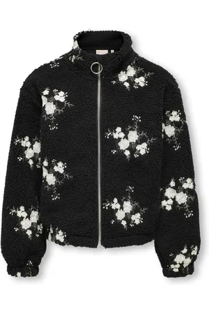 ONLY Teddy Zip Up Fleece Jacket9