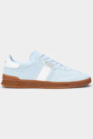 Ralph Lauren Womens Aera Suede Low Top Trainerseu37