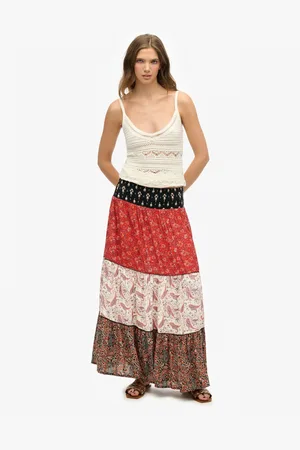 Superdry Printed Maxi Skirt40