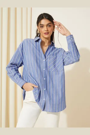 Friends Like These Poplin Long Sleeve Button Through 100% Cotton Shirt50
