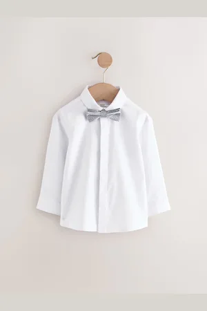 Next Long Sleeve Shirt and Bowtie Set (3mths-7yrs)104110 cm
