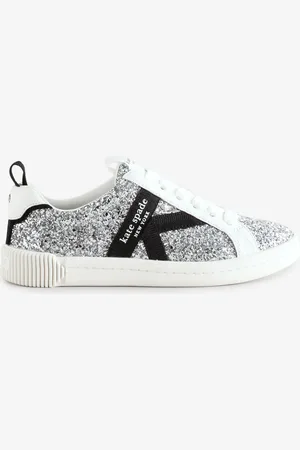 Kate Spade Silver In Court Sneakers6.5 EU 39