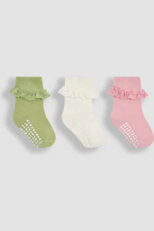 JoJo Maman Bébé Frilly Socks 3 Pack8692 cm