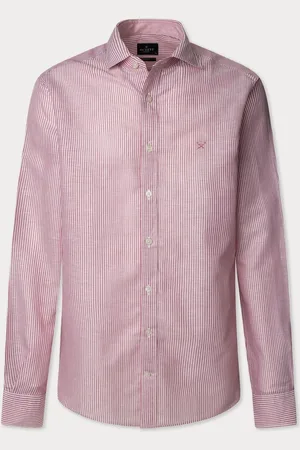 Hackett Linen Bengal Strip ShirtX-Large
