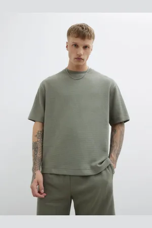 River Island Textured Crinkle T-ShirtX-Large