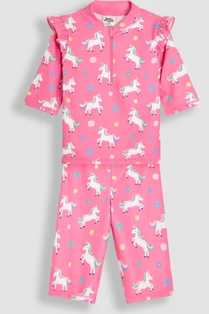 JoJo Maman Bébé Unicorn Sun Protection Suit 2 Piece116122 cm