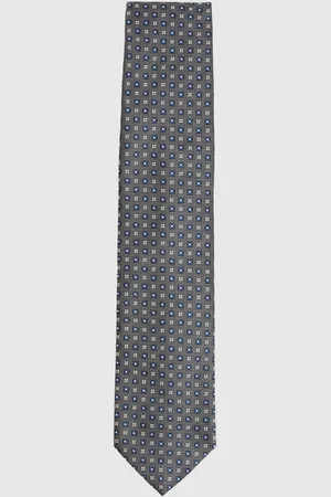 Reiss Pelosa Foulard Silk Blend Floral Print TieJeden