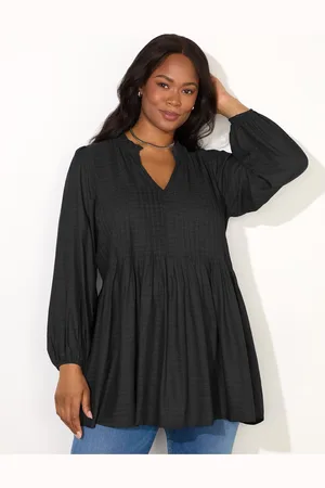 Live Unlimited London Curve Pintuck Tunic44