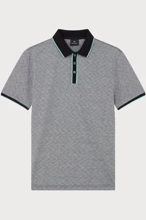 Paul Smith 100% Organic Cotton Regular Fit Logo Polo ShirtM