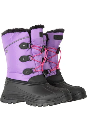 Mountain Warehouse Dziecięce śniegowce Whistler z podszewką ze sztucznego kożuszkaEU 29 (UK 11)