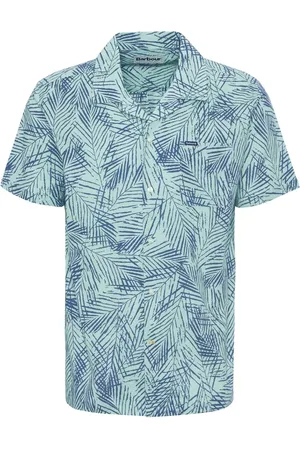 Barbour 100% Cotton Falmouth Printed Simmer Fit ShirtL