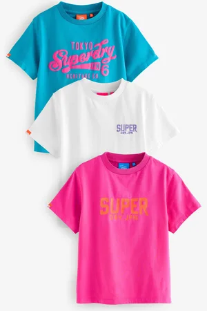 Superdry Essentials T-Shirts 3 Pack4 lat (104 cm)