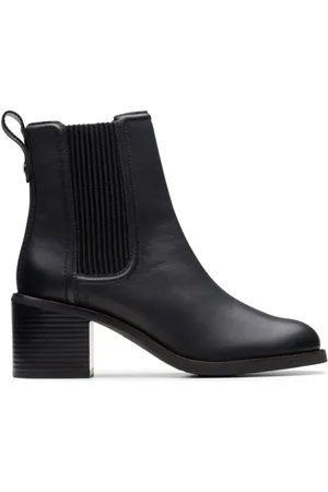 Clarks Skórzane buty Chamberly z wysoką cholewkąEU 39 (UK 6)