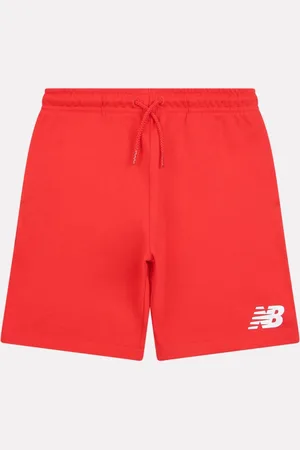 New Balance Kids French Terry Stacked Logo 100% Cotton Shorts122128 cm