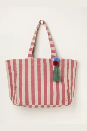 Fat Face FatFace Striped Beach 100% Cotton BagJeden
