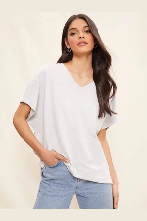 Friends Like These Short Sleeve V Neck Tunic Top40