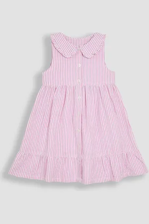 JoJo Maman Bébé Collar Button Through Dress98104 cm
