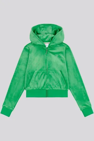 Juicy Couture Diamanté Zip Through Hoodie122128 cm