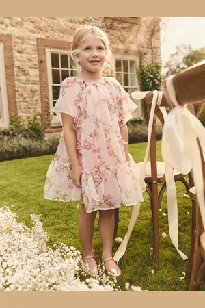 Next 3D Floral Organza Party Dress (3-16yrs)110116 cm