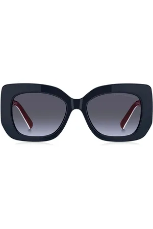 Tommy Hilfiger Rectangular Sunglasses With Burgandy InnerJeden