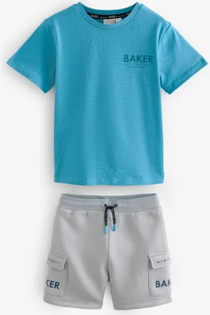 Ted Baker Graphic T-Shirt and Cargo Shorts Set152158 cm
