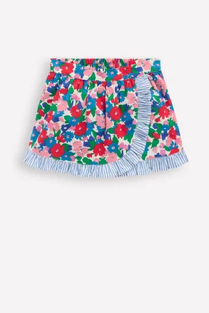 Boden Wrap Frill 100% Cotton Skort104110 cm
