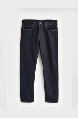 Paul Smith Dark Wash 100% Cotton Washed Denim Tapered Jeans30 R