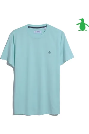 Original Penguin Koszulka Pin Point z logo, 100% bawełnaM