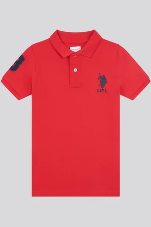 U.S. Polo Assn. U. S. Polo Assn. Boys Player 3 Pique 100% Cotton Polo Shirt8