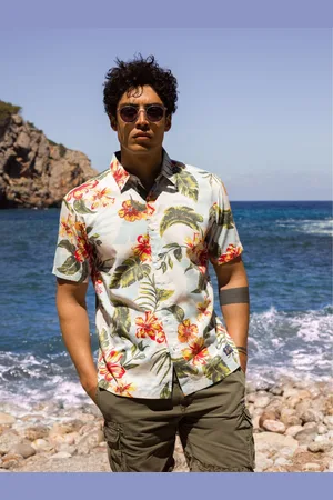 Superdry Short Sleeve Hawaiian Printed Shirt2X-L