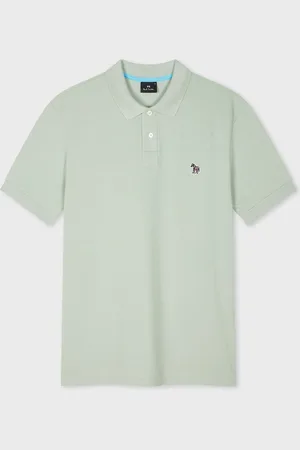 Paul Smith Regular Fit Logo 100% Organic Cotton Polo ShirtL
