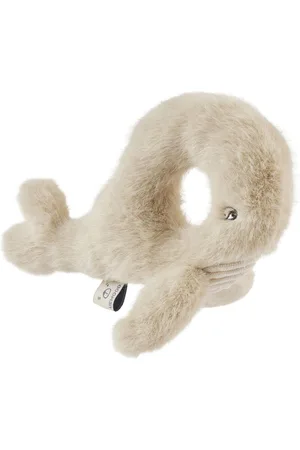 Liewood Cream Romain Whale Rattle Soft ToyJeden