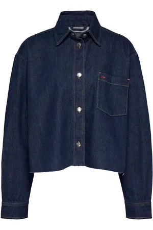 Tommy Hilfiger Cropped Denim Shirt JacketM