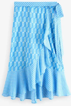 ASPIGA April Wrap 100% Cotton SkirtL