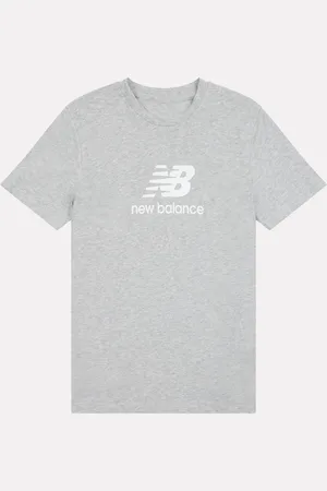 New Balance Boys 100% Cotton Stacked Logo T-Shirt12