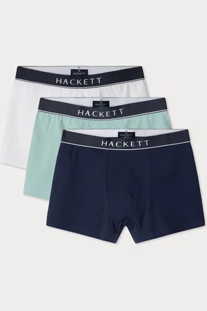 Hackett 3 Pack Multi Cotton Elastane Boxer TrunksL