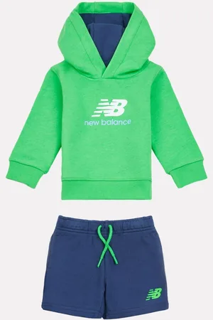 New Balance Kids 100% Cotton Hoodie & Shorts Set98104 cm