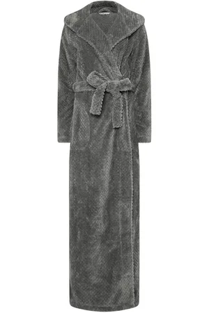 Long Tall Sally Honeycomb Hooded Maxi Robe46-48 wysoki
