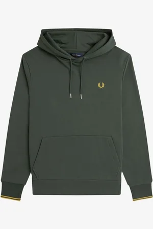 Fred Perry Tipped Overhead HoodieL