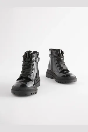 Next Chunky Lace-Up Ankle BootsEU 19 (UK 3)