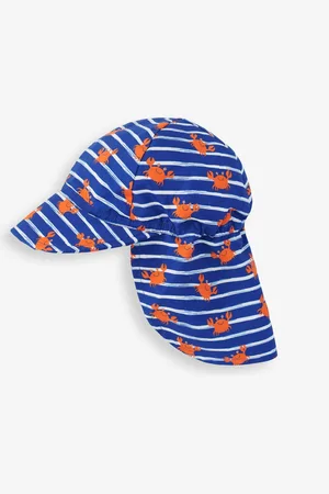 JoJo Maman Bébé Kapelusz z klapką chroniący przed