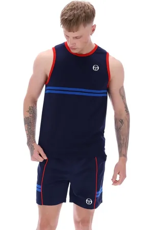Sergio Tacchini Slim Fit Dallas 100% Cotton Tank TopXS