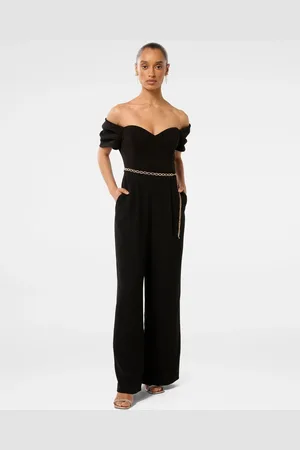 Forever New Petite Lea Off Shoulder Jumpsuit36