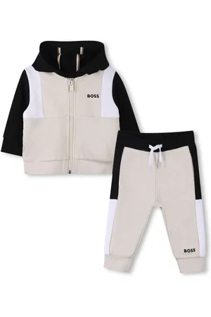 HUGO BOSS Logo Baby Zip Up Hoodie And Joggers Set6 Months (68cm)