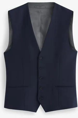 Next Regular Fit Essential Suit Waistcoat62 Regular (UK 52 R)