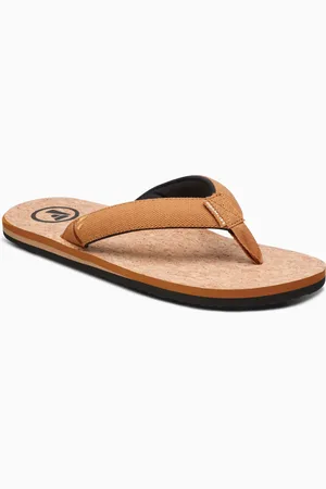 FoamLife Mens Mully Cork Flip FlopsEU 41 (UK 7)